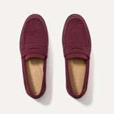 The ReVelvet™ Penny Loafer - ReVelvet™ Syrah
