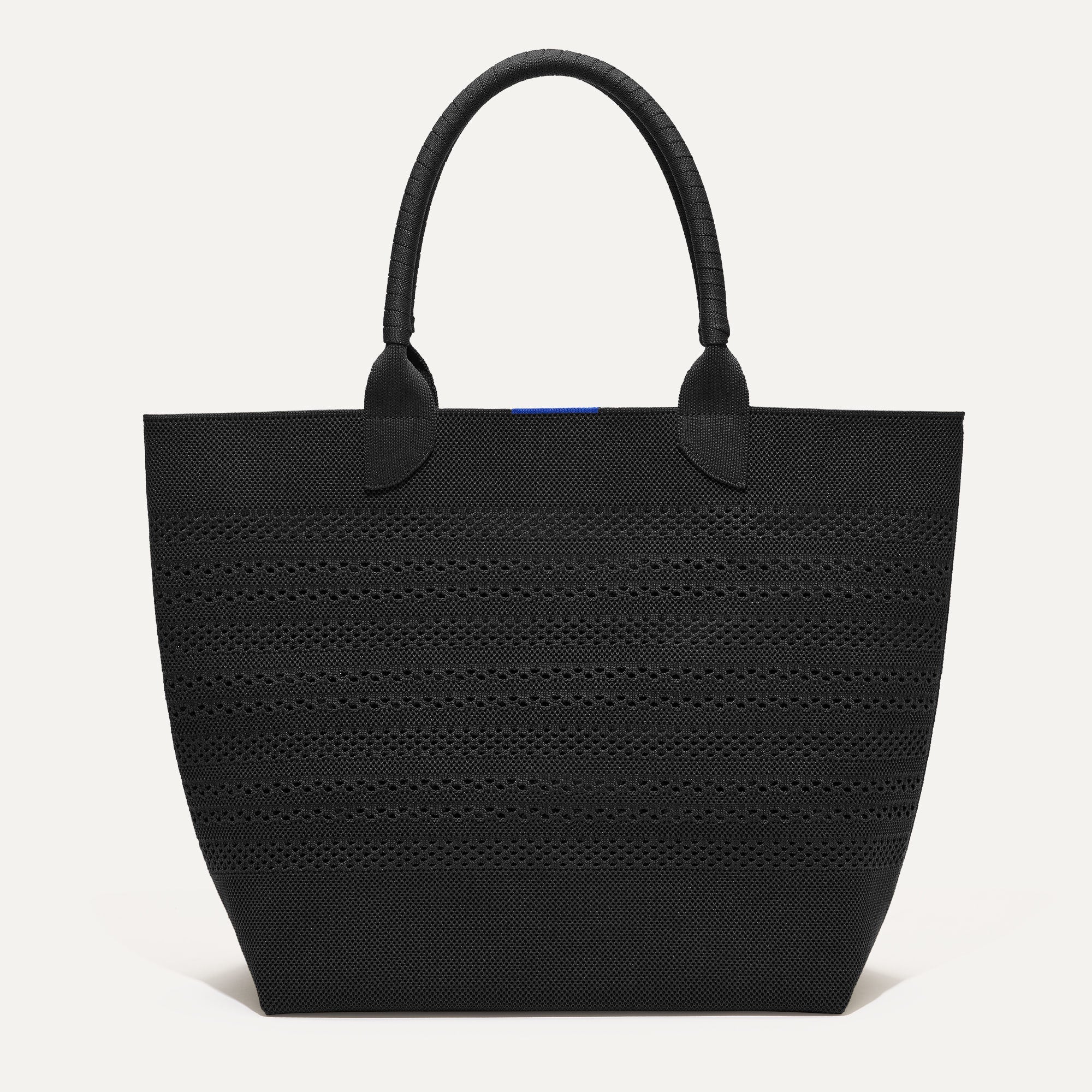 The Lightweight Tote - Black Crochet