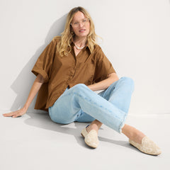 The Almond Loafer - Pearl Bouquet