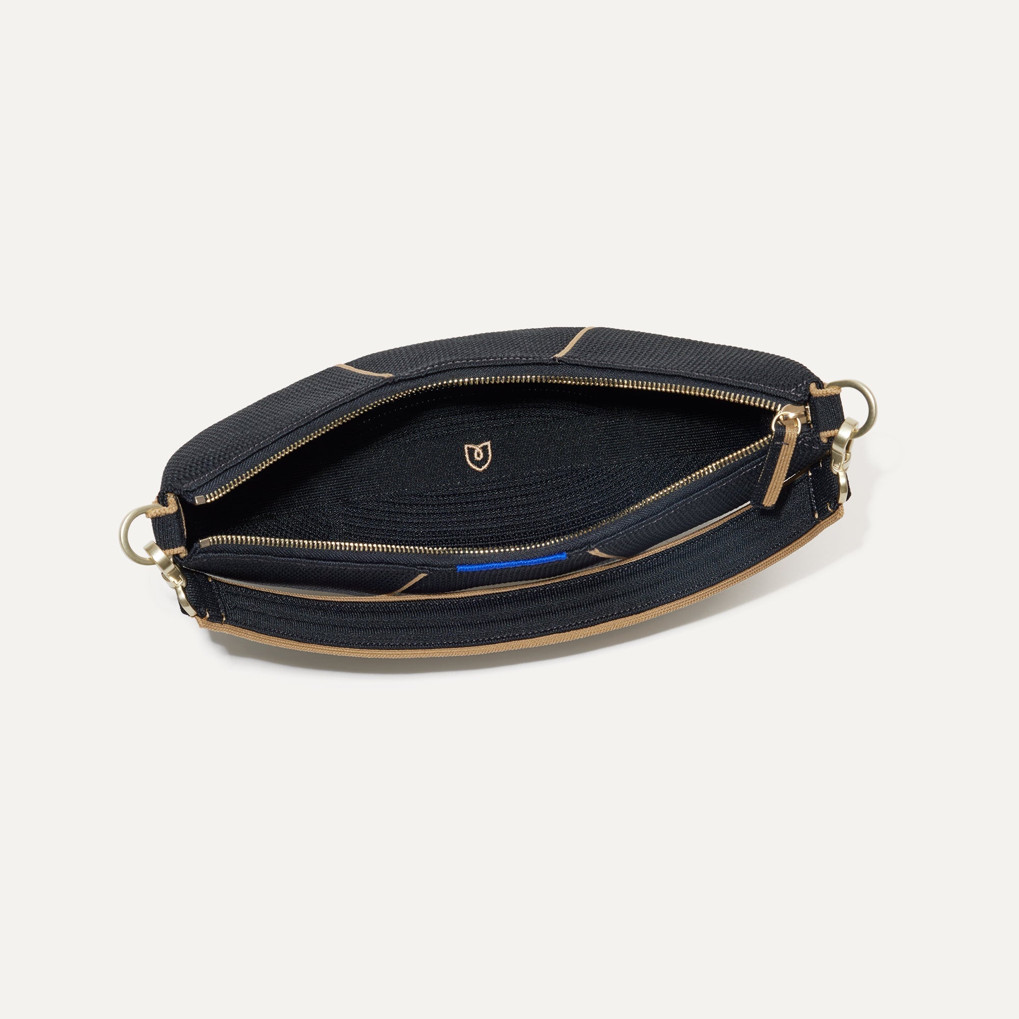The Crescent Bag - Black.
