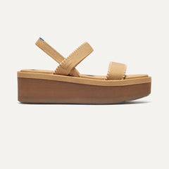 The Lightweight Wedge Sandal - Wren Whipstitch