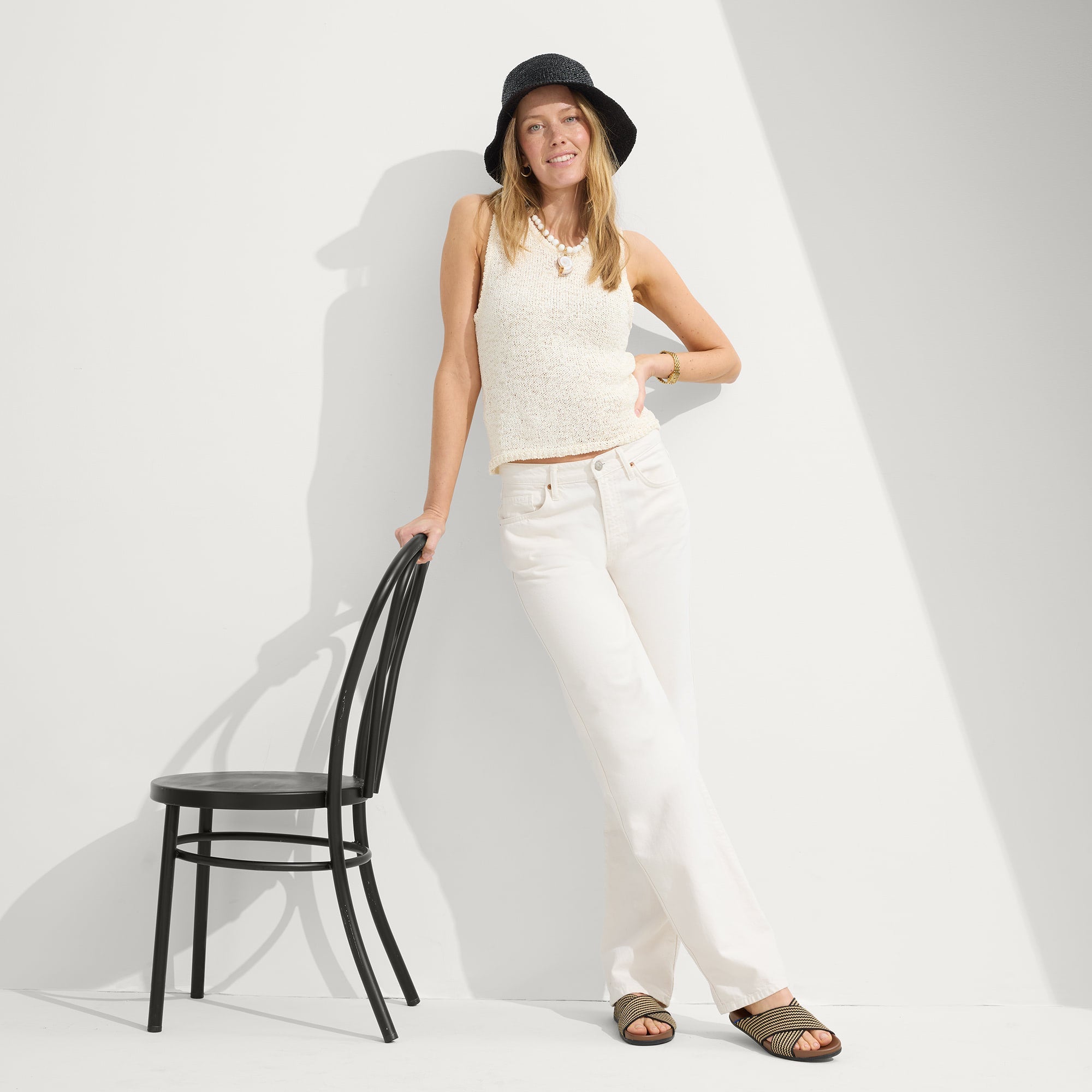 The Weekend Slide - Toffee Stripe