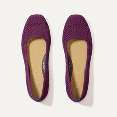 The Max Square - Plum Mesh