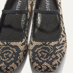 The Max Square Mary Jane - Chantilly Noir