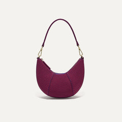The Mini Crescent Bag - Beet