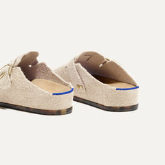 The Buckle Clog - Honeybun Bouclé