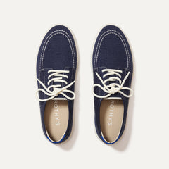 The Ravello Boat Shoe - Nautical Navy