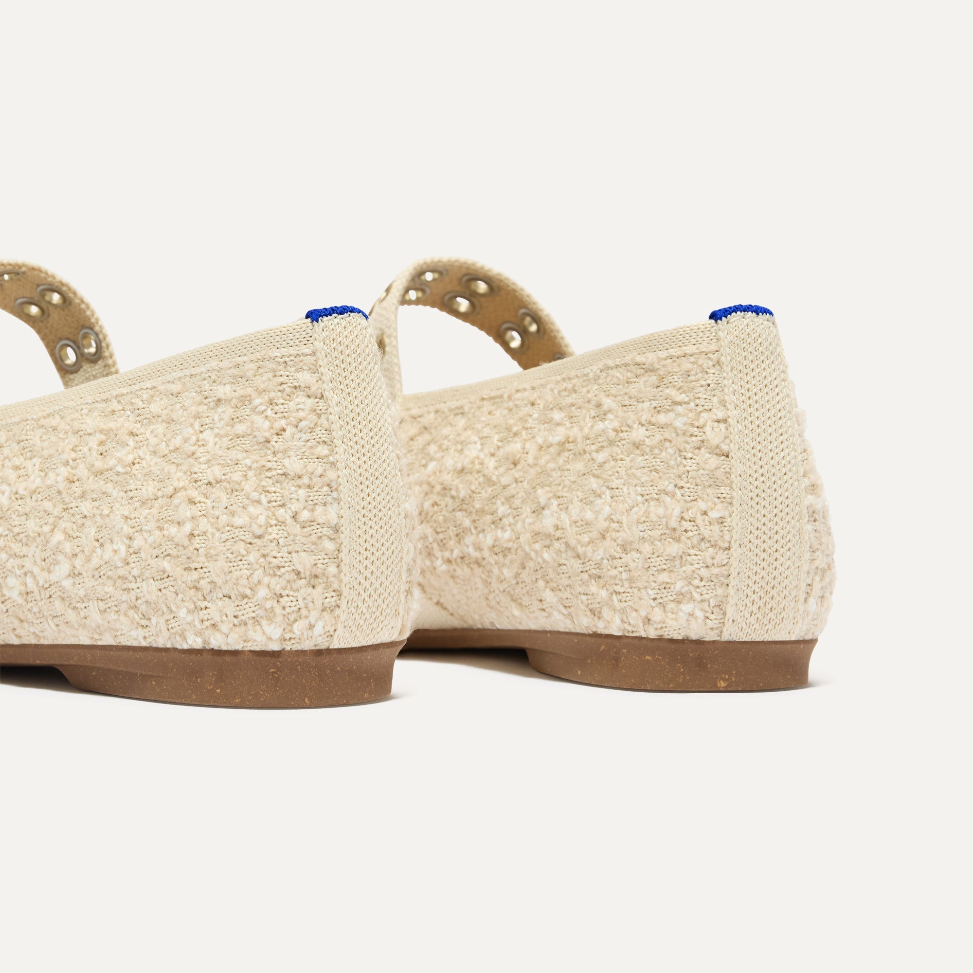 The Max Buckle Mary Jane - Pearl Bouclé