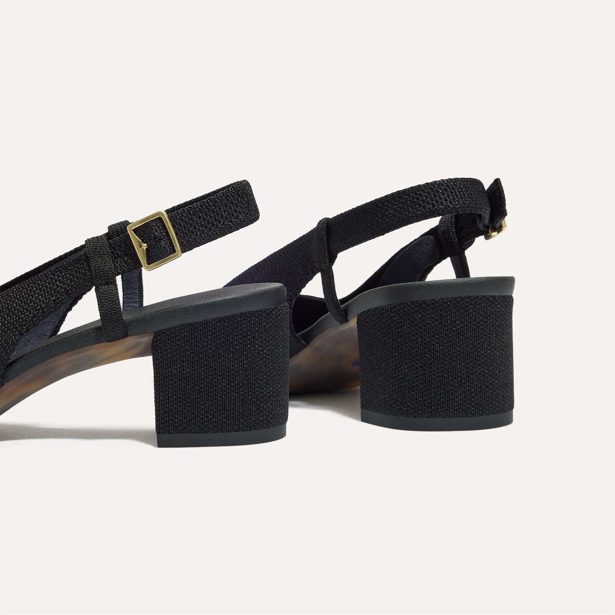 The Heel Ballet Slingback - Black