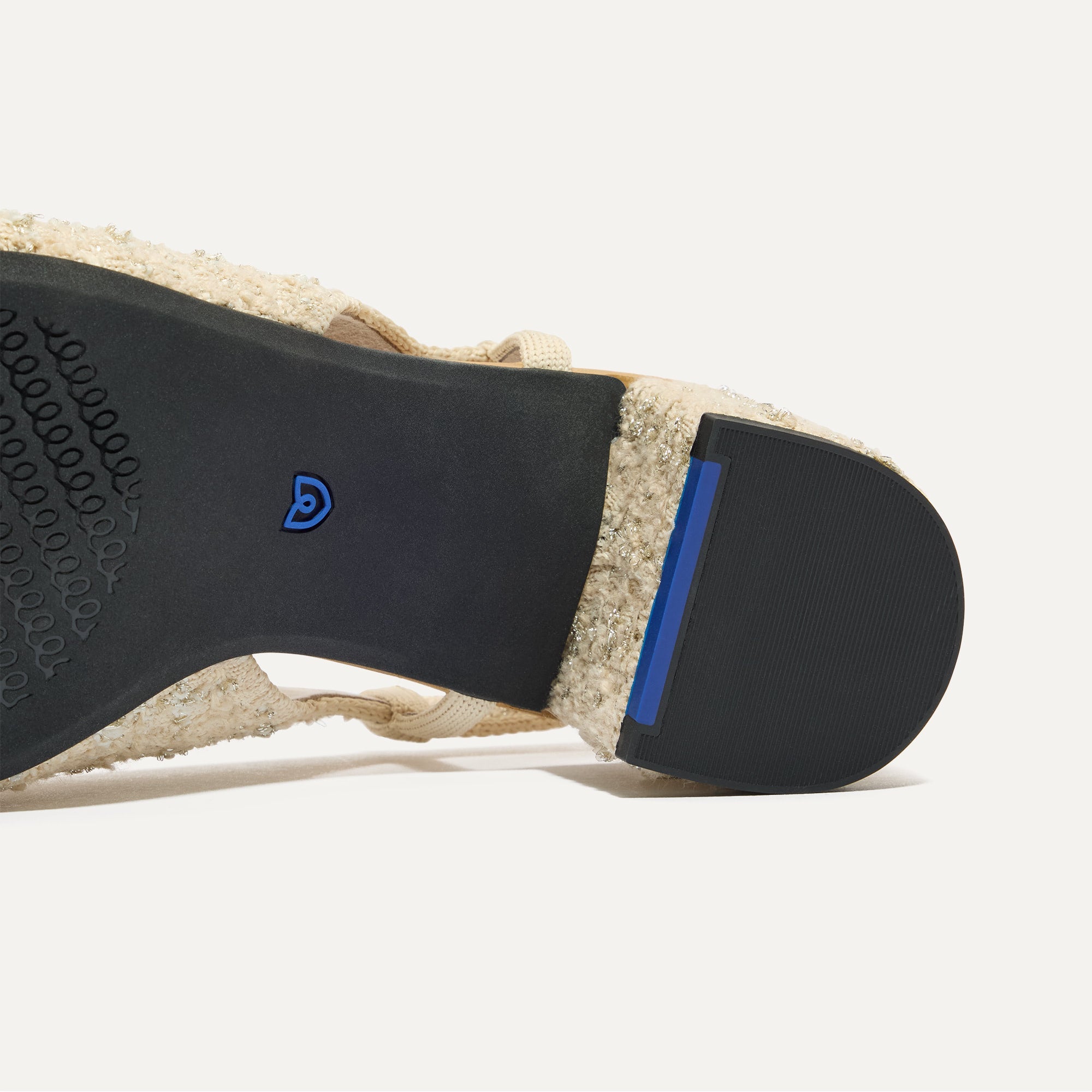 The Heel Ballet Slingback - Pearl Tweed