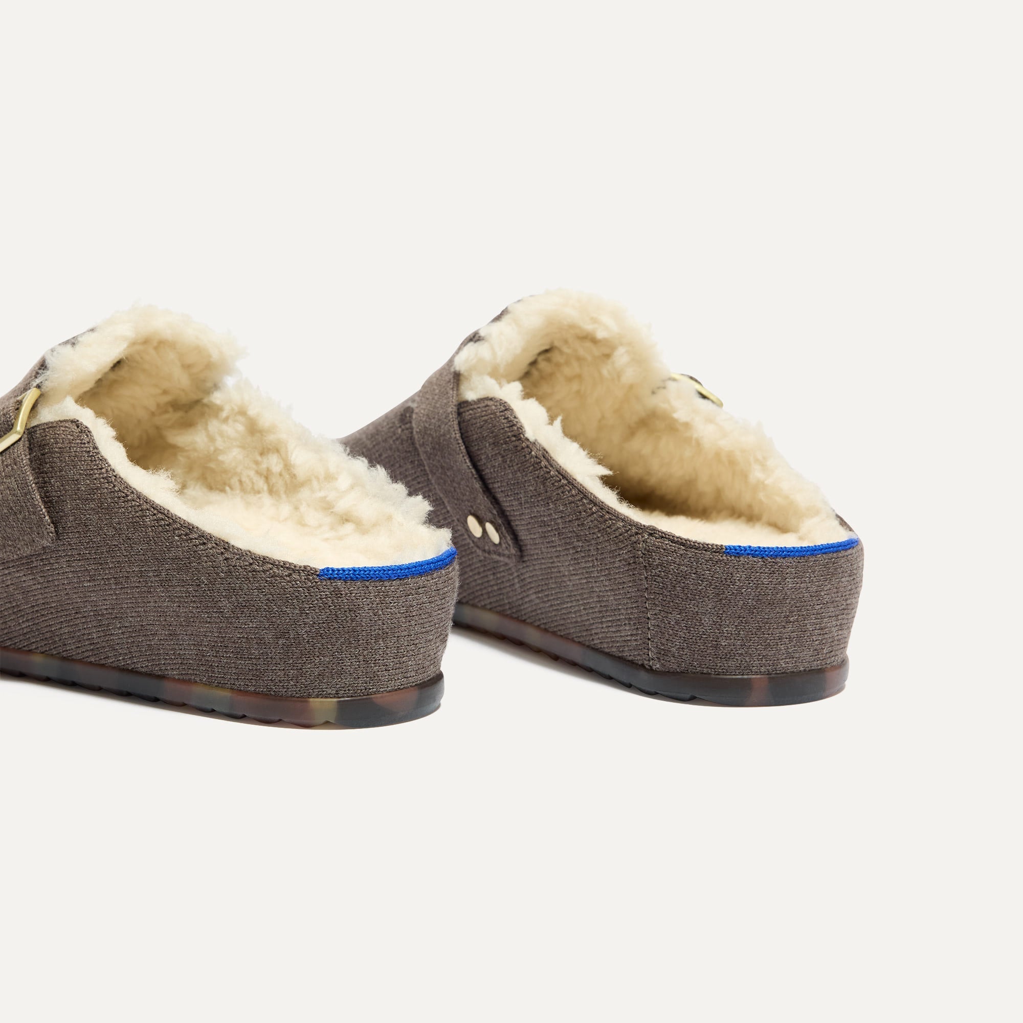 The Cozy Buckle Clog - Porcini