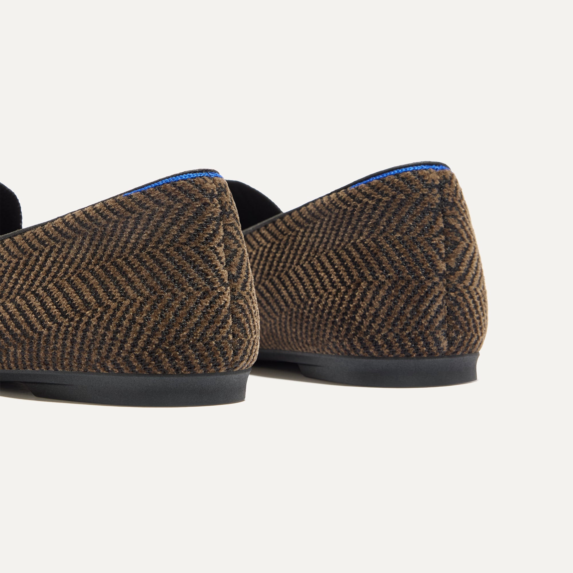 The ReVelvet™ Double Bit Loafer - ReVelvet™ Dark Herringbone
