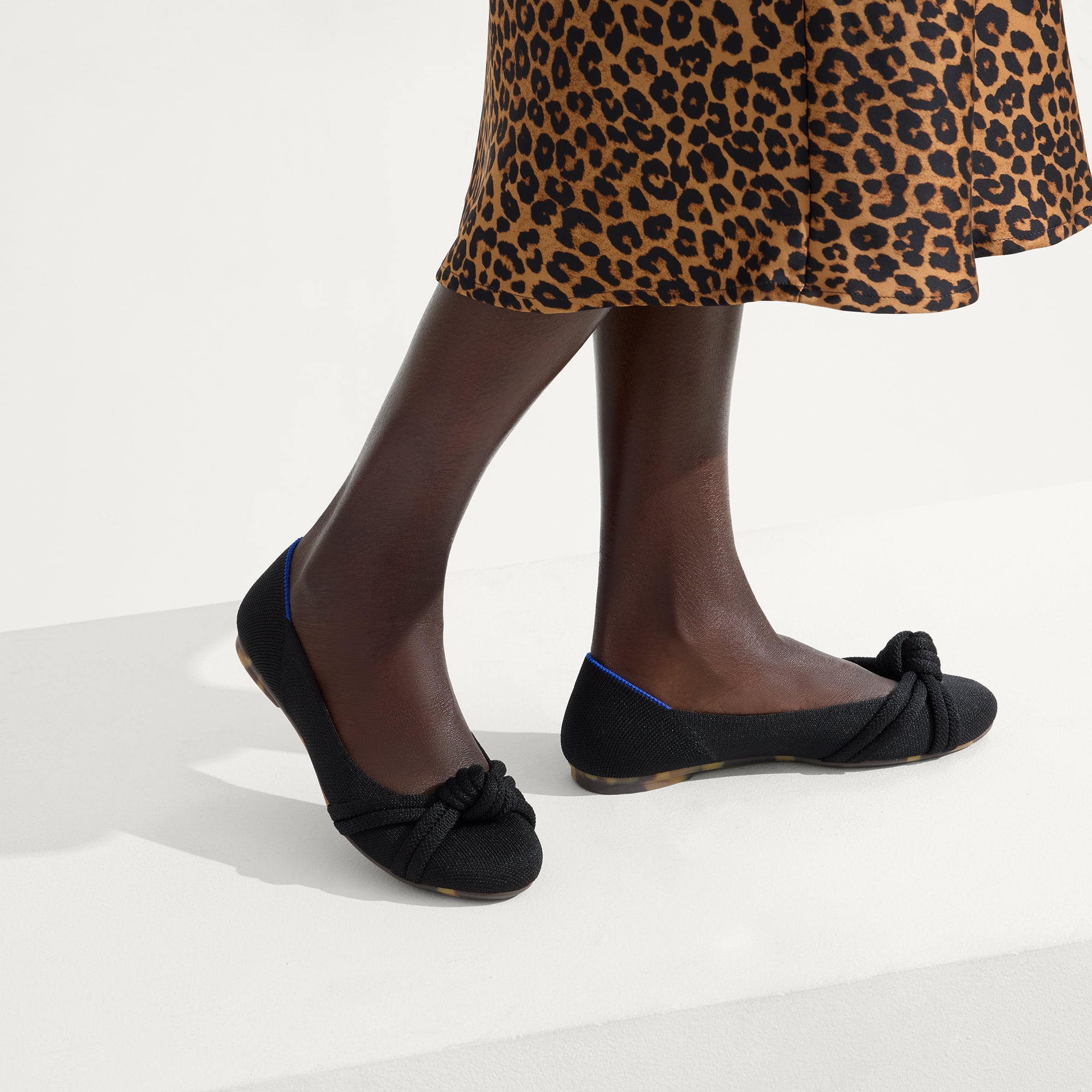 The Knot Ballet Flat - Black