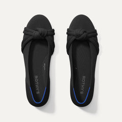 The Knot Ballet Flat - Black