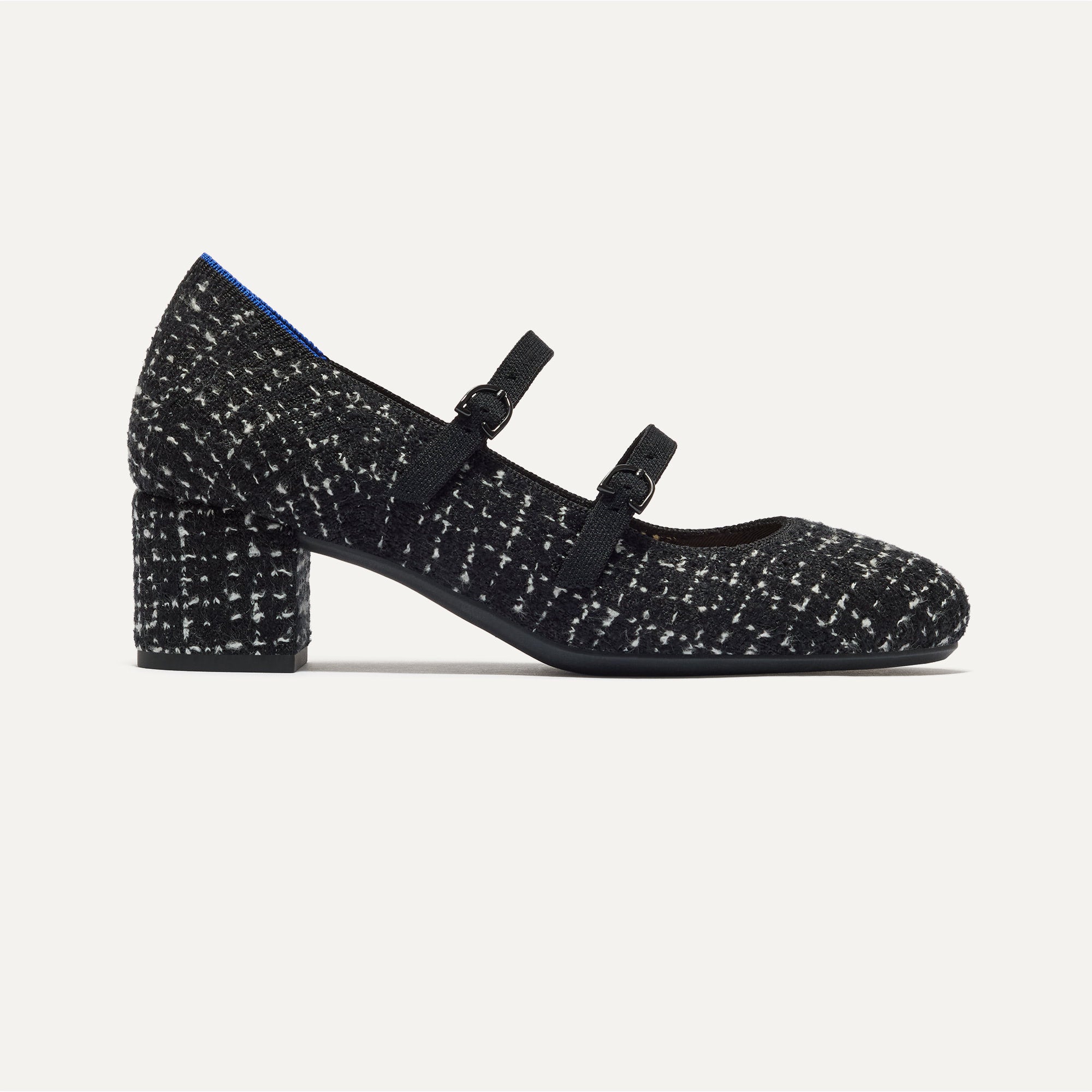 The Double Buckle Mary Jane Heel - Twilight Tweed
