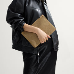 The Convertible Clutch - Glitzy Gold